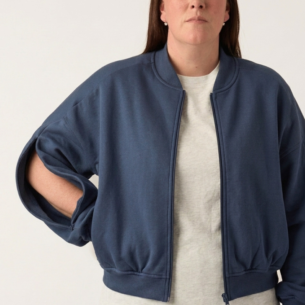 Multi-Access Zip Thru Jacket